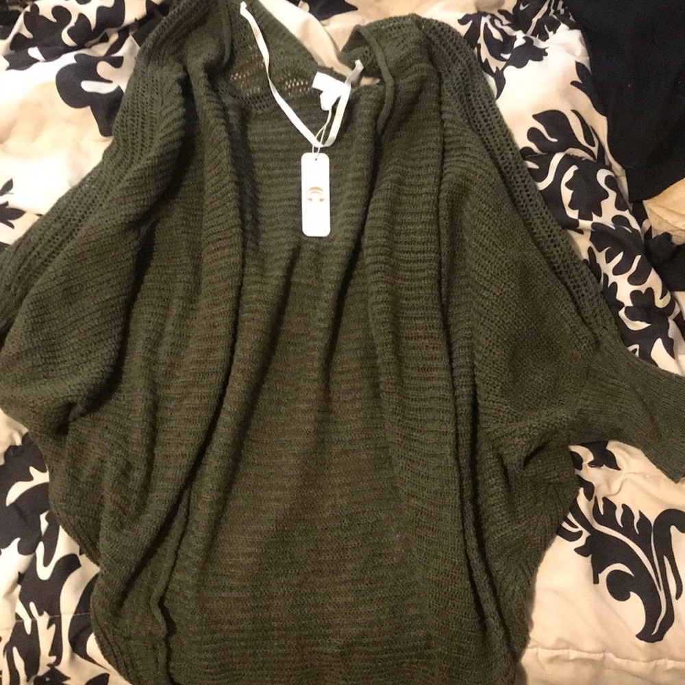 Olive Green Sweater